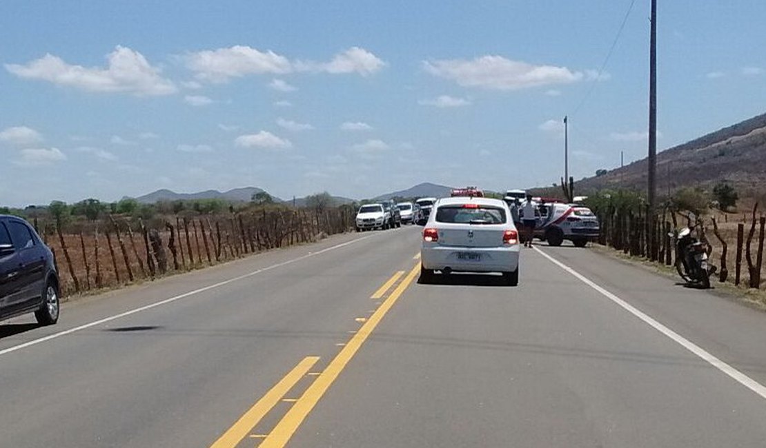 Grave acidente na Rodovia AL-115 deixa três mortos neste sábado