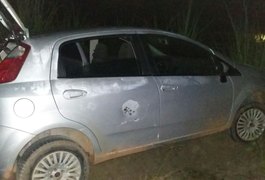 Bandidos fazem arrastão em Luziápolis, trocam tiros com a polícia e fogem a pé