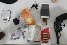 Policia vai averiguar denúncia de tráfico e acaba prendendo suspeito de latrocínio no Agreste