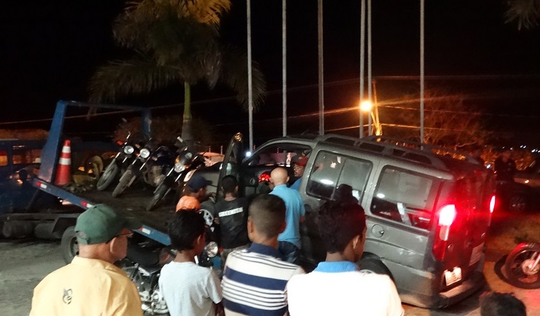 Veículo oficial da prefeitura de Traipu é apreendido durante operação do BPRV