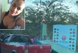 Mulher morre após ser atropelada e terminal de ônibus desabar sobre ela no Sertão