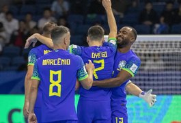 Brasil garante vaga na final da Copa do Mundo de futsal