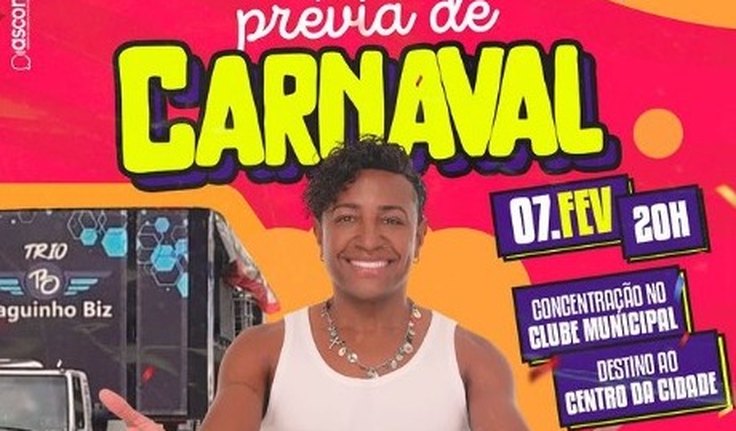 Prefeitura de São Sebastião inicia as prévias carnavalescas nesta quarta-feira, 07