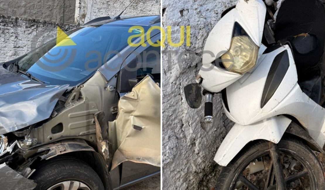 Batida envolvendo cinquentinha e carro resulta em morte de condutor, em Penedo