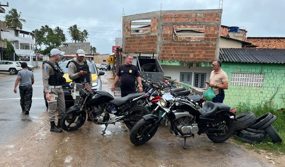 Vídeo. Equipe do Já É Notícia acompanha operação contra adulteração de veículos no Litoral Norte de Alagoas