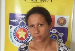 Mulher é presa com maconha, crack e dinheiro, em AL