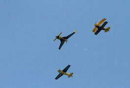 Vídeo: Avião cai no mar em Salvador durante acrobacias