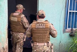 Operação integrada cumpre mandados contra organização criminosa envolvida em diversos crimes, em AL