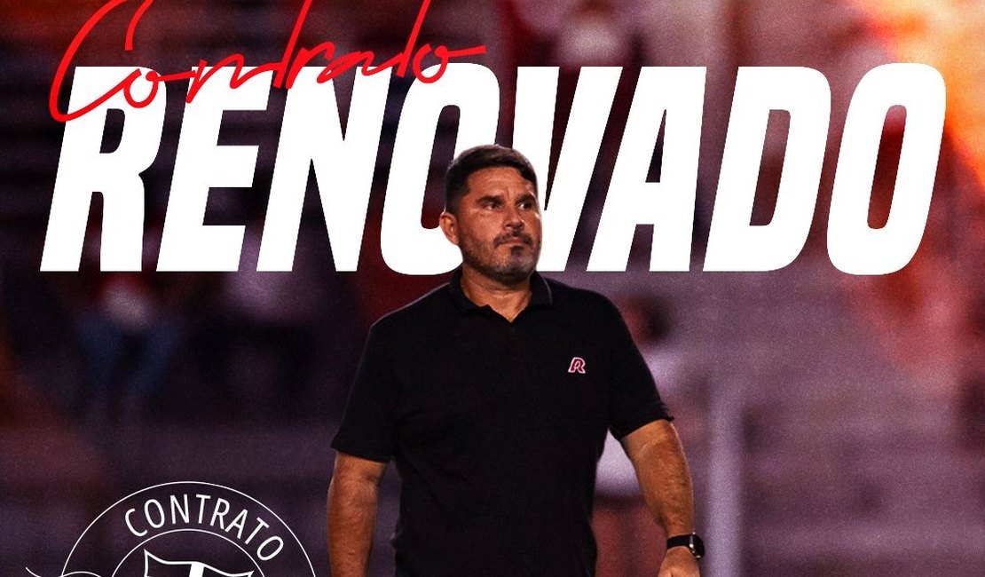 CRB renova com o técnico Eduardo Barroca e mantém Ari Barros para a temporada 2026