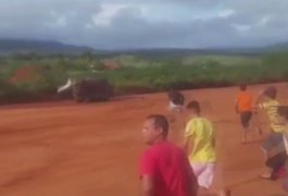 Quatro são detidos durante competição de 'cavalo de pau' em Santana do Ipanema