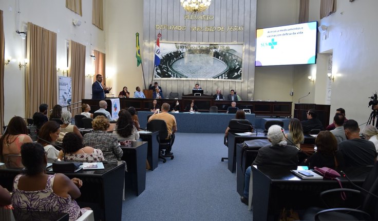 Sessão da Assembleia Legislativa debate o acesso a medicamentos em defesa da vida