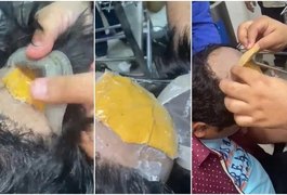 Contrabandista é preso ao ser flagrado com quase R$ 200 mil em ﻿ouro, ﻿dentro de uma peruca e no reto