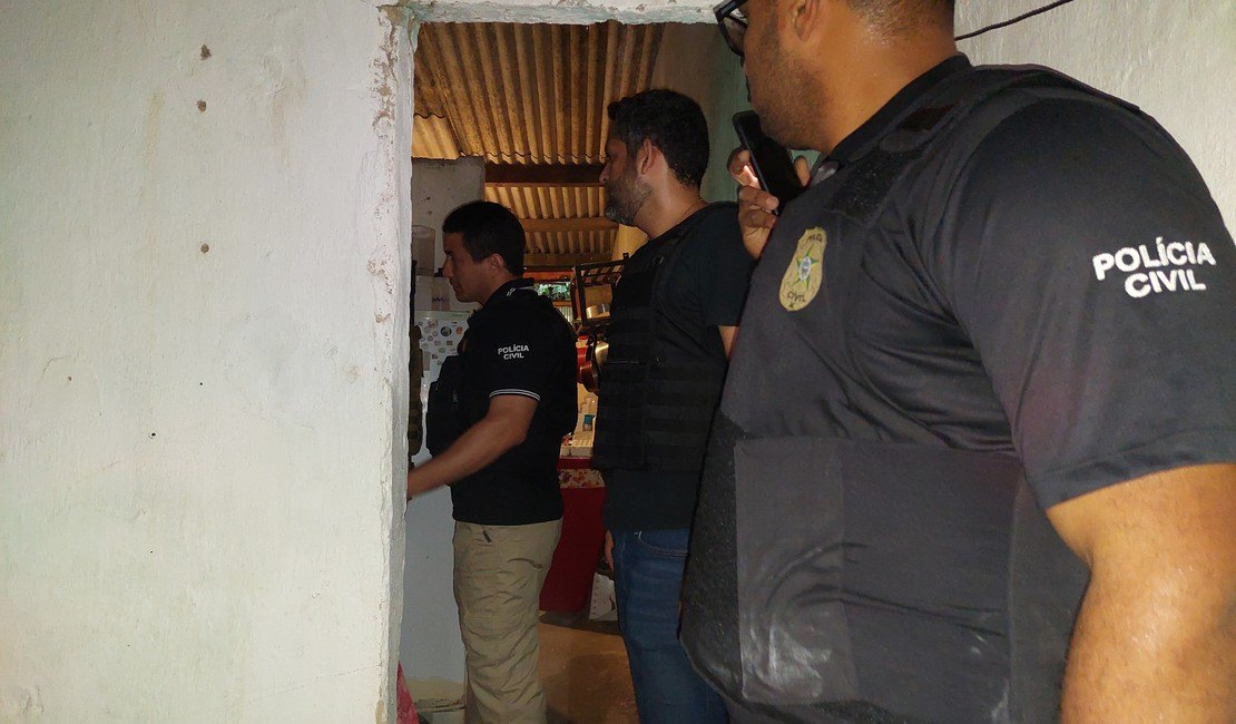 Polícia Civil deflagra operação em Maceió e Arapiraca; seis pessoas foram presas até o momento
