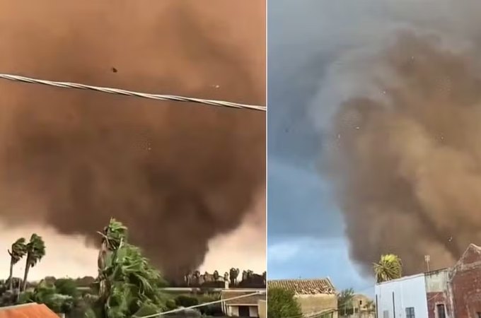 Tornados atingem a Itália, deixam dezenas de feridos, destroem casas e danificam escola com 273 alunos