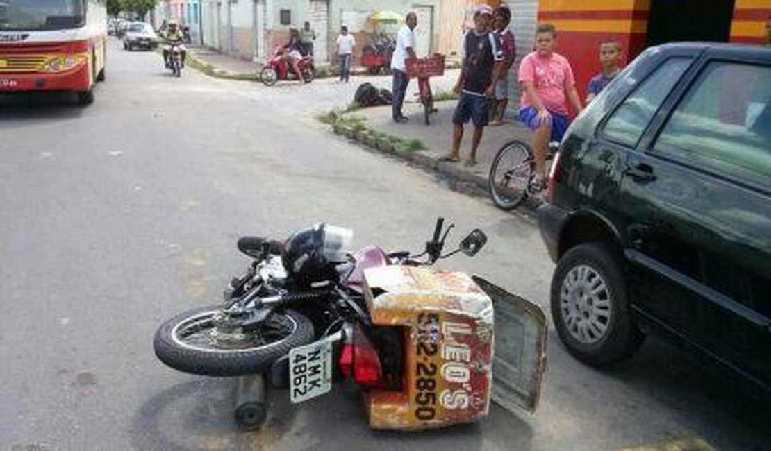 mais acidente é registrado neste sábado (15) em Arapiraca