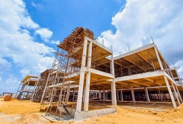 Hospital Regional do Médio Sertão, em Palmeira, está 40% pronto; Paulo Dantas visitou obra nesta quarta (16)