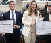 Presidentes da OAB são homenageados na Assembleia Legislativa de Alagoas