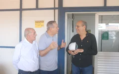 Vistoria nas obras do Hospital Metropolitano em Arapiraca