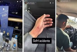 Influenciador Gato Preto é preso pela PM após bater Porsche e fugir do local do acidente