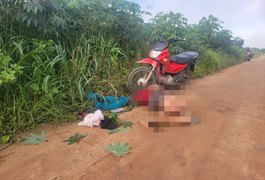Algemado e com pés amarrados: Homem é morto a tiros e com golpes de faca em Arapiraca
