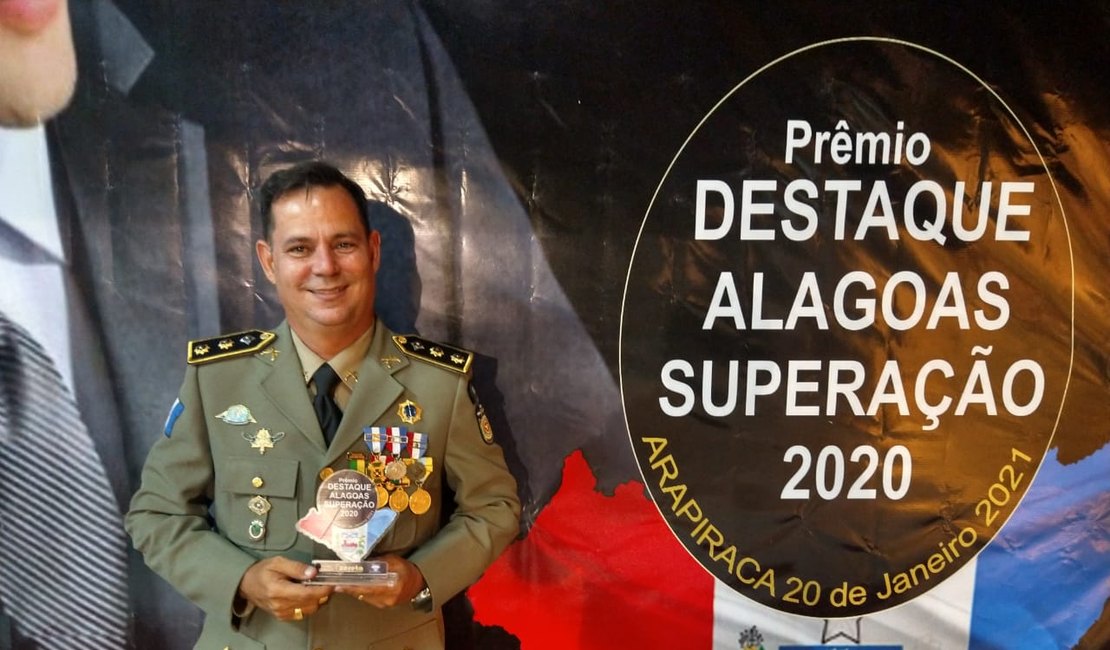 Ex-comandante do 3º BPM, TC Palmeira, recebe homenagem de revista arapiraquense