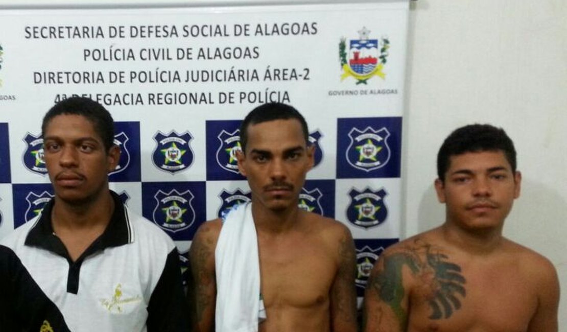 Operação da Polícia Civil prende traficantes em Arapiraca