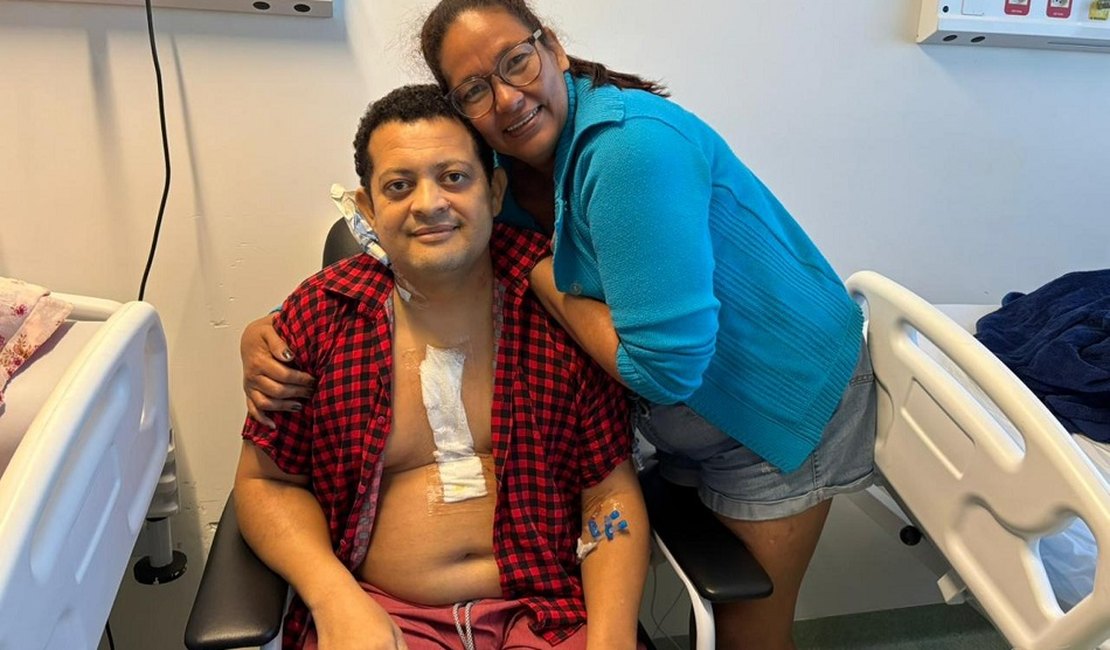 Cirurgia de revascularização realizada no Hospital do Coração Alagoano salva jovem de 39 anos após infarto grave