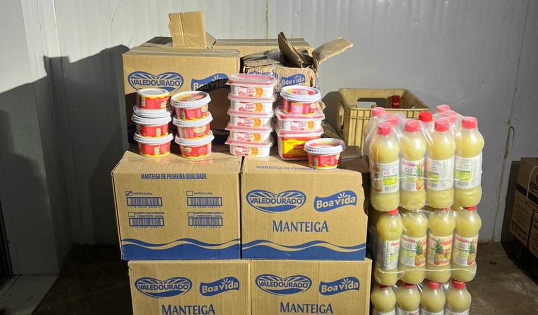 Vigilância Sanitária apreende 300 kg de alimentos e bebidas estragadas