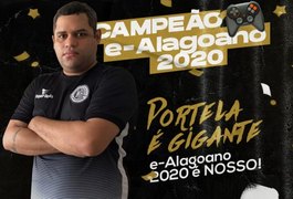 Portela consagra ASA campeão do e-Alagoano 2020