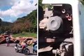 Caminhão tomba na Ladeira do Catolé e mobiliza Corpo de Bombeiros