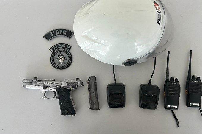 Menor é apreendido com motocicleta roubada e arma de fogo, em Arapiraca