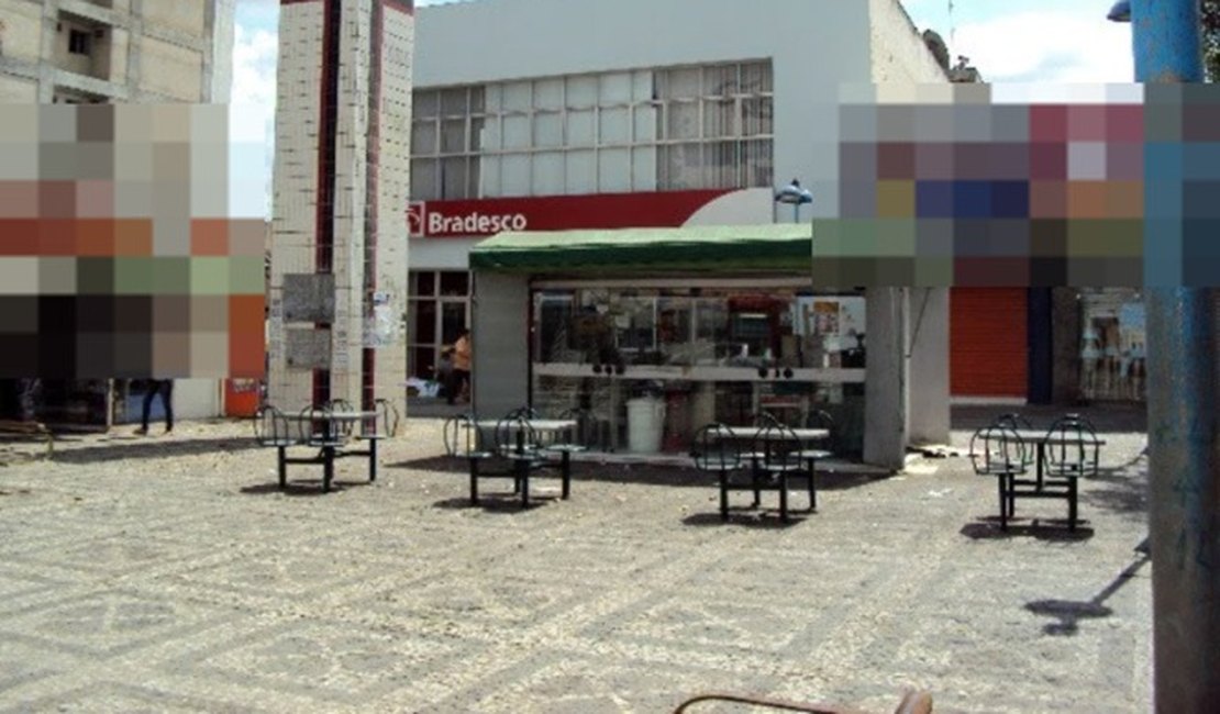 Idoso passa mal e morre dentro de agência do Bradesco no Centro de Arapiraca