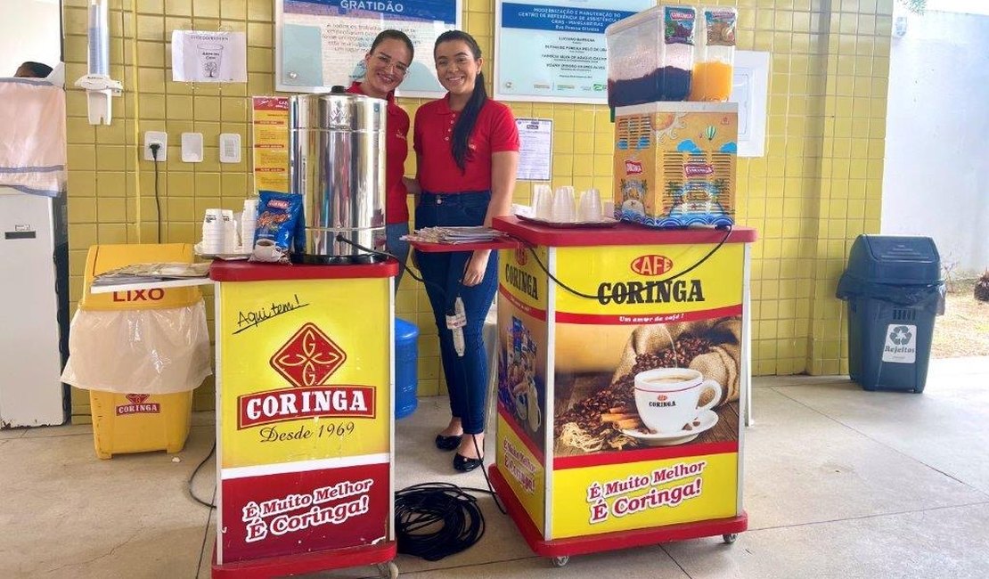 Coringa leva cafezinho e refresco a comunidades do Programa Viver Melhor