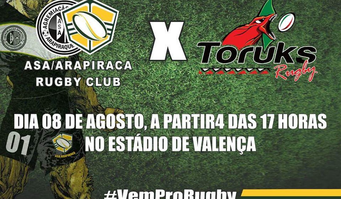 ASA Arapiraca Rugby enfrenta o Toruks pela semifinal da Copa Velho Chico
