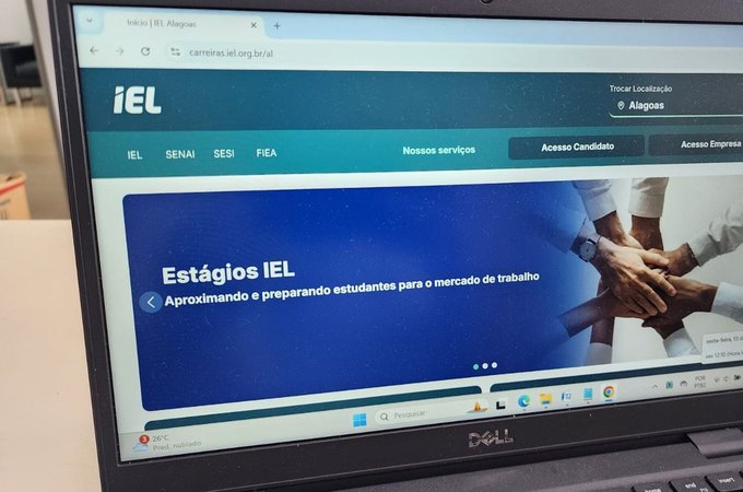 Bolsas de estágio do IEL em Maceió e Arapiraca variam de R$ 400 a R$ 1.623