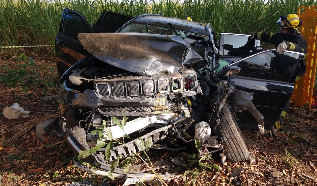 Acidente entre carros e bicicleta deixa ciclista morto no Pilar