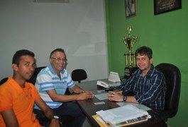 Márcio Marques recebe a visita de presidente do PSC de Salto, São Paulo