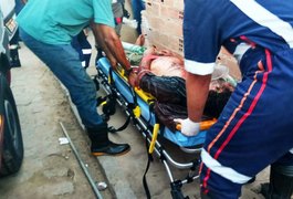 Homem é vítima de tentativa de homicídio no Conjunto Valentim, bairro Canafístula, em Arapiraca