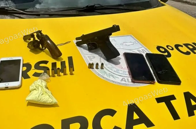 'Buda' e BB' trocam tiros com policiais em operação contra integrantes do Comando Vermelho e morrem em Coruripe