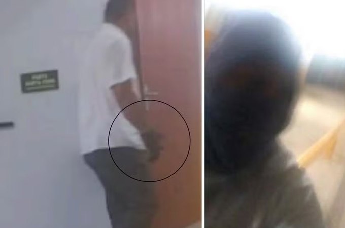 Reviravolta: vídeo mostra quando síndico ataca corretora em subsolo de prédio