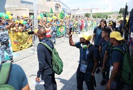 Seleção chega a Kazan para enfrentar a Bélgica