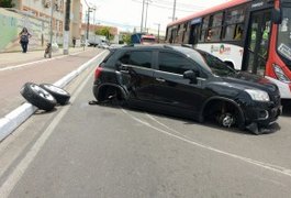 Filho de ex-candidato a prefeito sofre acidente ao saber da morte do pai, em Maceió