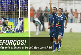 Goleiro e meia-atacante assinam pré-contrato com o ASA