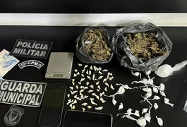 Adolescente é apreendido com drogas e dinheiro em ação policial, em Teotônio Vilela