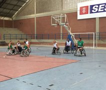 Arapiraquenses se preparam no Recife para o Campeonato Brasileiro de Basquete em Cadeira de Rodas