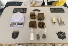 Dupla é presa por tráfico de drogas em Arapiraca