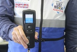 Lei Seca Alagoas passa a utilizar novo etilômetro com tecnologia avançada