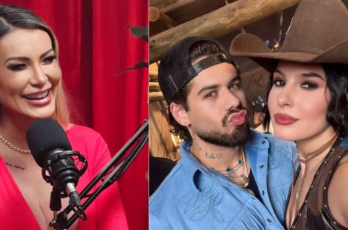 Estrela de filmes de 'amor intenso', Andressa Urach cutuca Zé Felipe: 'Ele não chupa a manga bem'