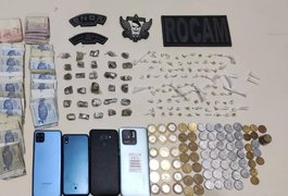 Adolescente é apreendido ao ser flagrado com crack, cocaína e maconha no bairro Brasília