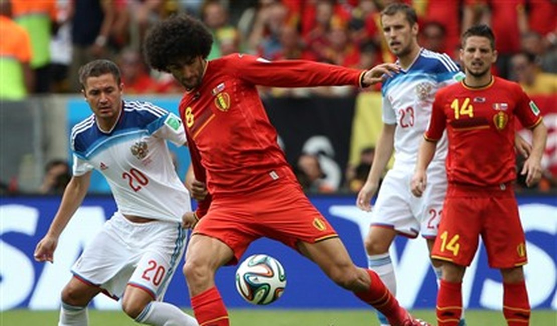 Com gol no final, Bélgica vence a Rússia e está nas oitavas da Copa do Mundo